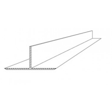 Hliníkový lakovaný T profil na zavesenie stropov